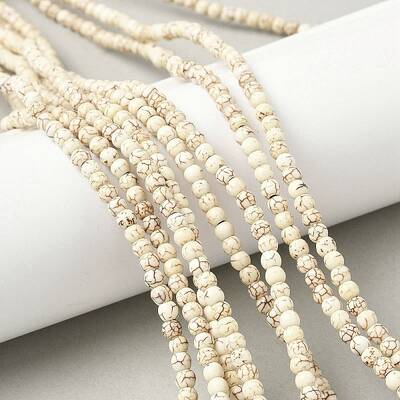 Synthetic Magnesite Beads Strands