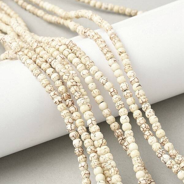 Synthetic Magnesite Beads Strands