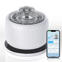 DCIOGAT Cat Water Fountain with App Control, 118oz/3.5L Smart Cat Water Dispenser with Stainless Steel Lid, Wireless Pump, Ul...