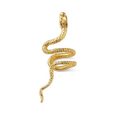 Sterling Silver Snake Cuff Earrings
