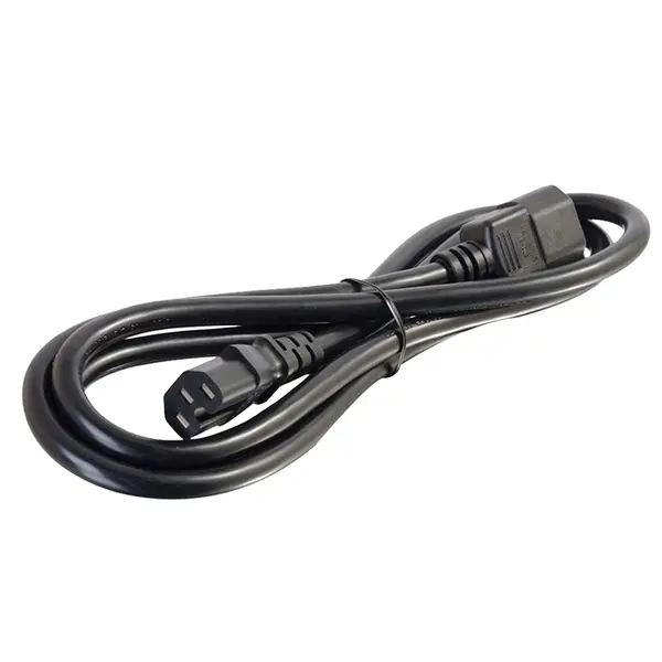 10362 C2G 15ft Locking C14 To C13 10A 250V Power Cord Black - TAA Compliant
