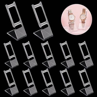 Plastic Slant Back Watch Display Stands