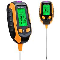 4 In 1 Soil Tester, Soil Moisture & Temperature & pH Value & Light Text 4 In 1 Soil Testing Kit, Portable Precision Soil Qual...