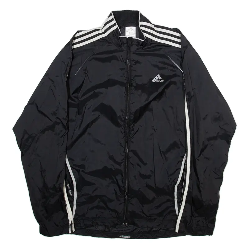 ADIDAS Mens Jacket Black Nylon M