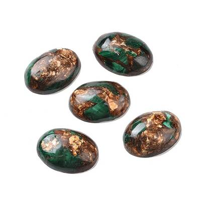 Natural Malachite Cabochons