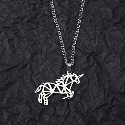 Non-Tarnish 201 Stainless Steel Pendant Necklaces for Man