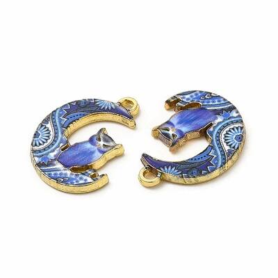 Alloy Printed Pendants