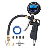 【Father's Day Gift】AstroAI Digital Tire Pressure Gauge with Inflator, 250 PSI Air Chuck & Compressor Accessories, Accurac...