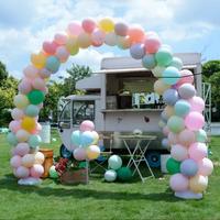Balloon Arch Kit 9FT Wide & 10FT Tall, Balloon Arch Stand for Floor, Adjustable Frame Balloon Accessories for Birthday Party ...