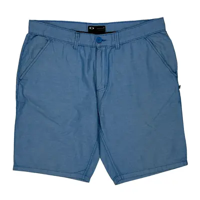Oakley Chino Shorts - 38W 10L Blue Cotton Blend