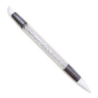 Nail Art Silicone Sculpture Pen, Dual-End Dotting Drawing Painting Pen, Nail Art Brushes Dotting Tools, Manicure Accessories,...