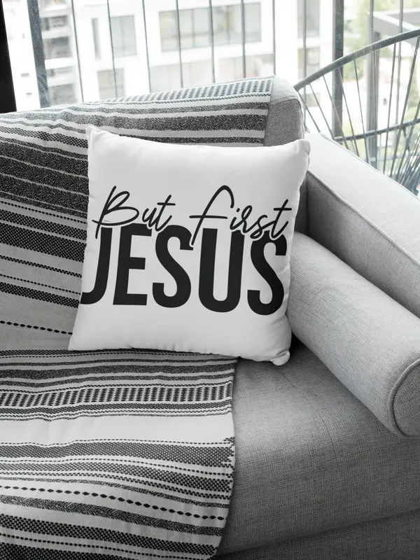 But First, Jesus Pillow