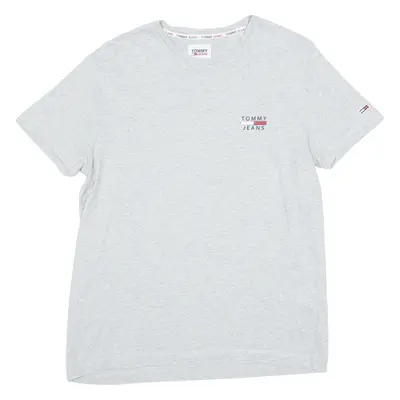TOMMY HILFIGER Mens T-Shirt Grey Crew Neck M