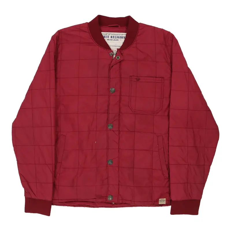True Religion Puffer - 2XL Red Polyester
