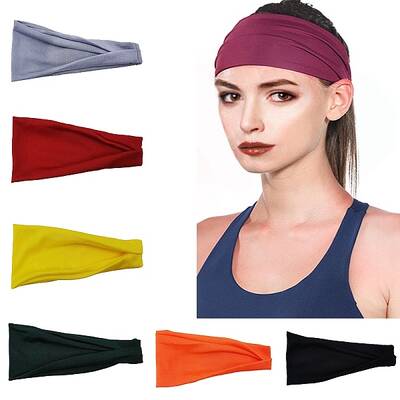 Cloth Stretch Elastic Yoga Headbands