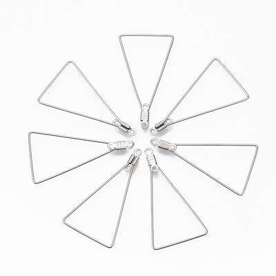 Tarnish Resistant 304 Stainless Steel Wire Pendants