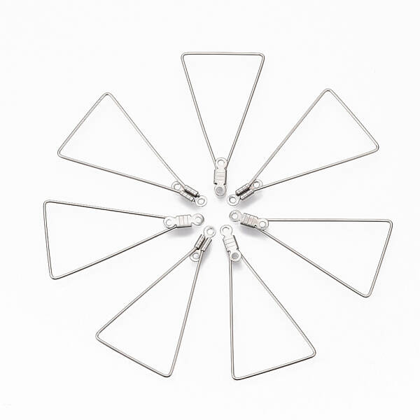Tarnish Resistant 304 Stainless Steel Wire Pendants