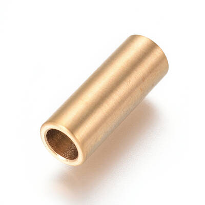304 Stainless Steel Magnetic Clasps with Glue-in Ends