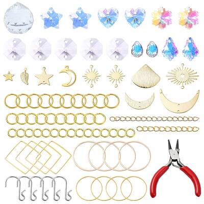 DIY Glass Suncatchers Pendants Pendant Decoration Making Kit