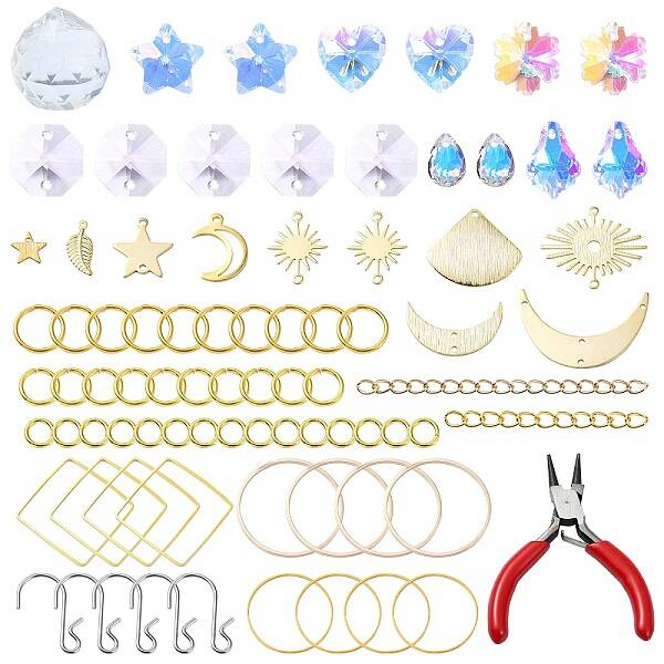 DIY Glass Suncatchers Pendants Pendant Decoration Making Kit