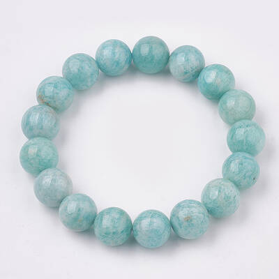 Natural Amazonite Stretch Bracelets