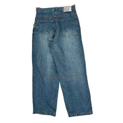 Hip Hop Infamous Gear Jeans - 30W 31L Blue Cotton Blend
