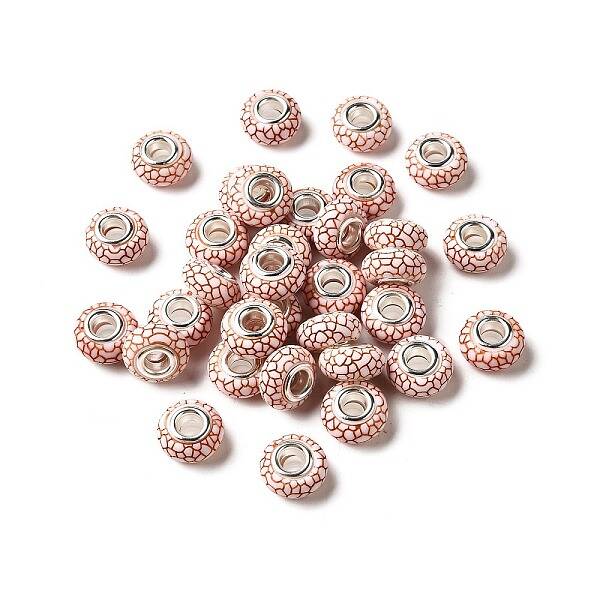 Opaque Resin European Beads