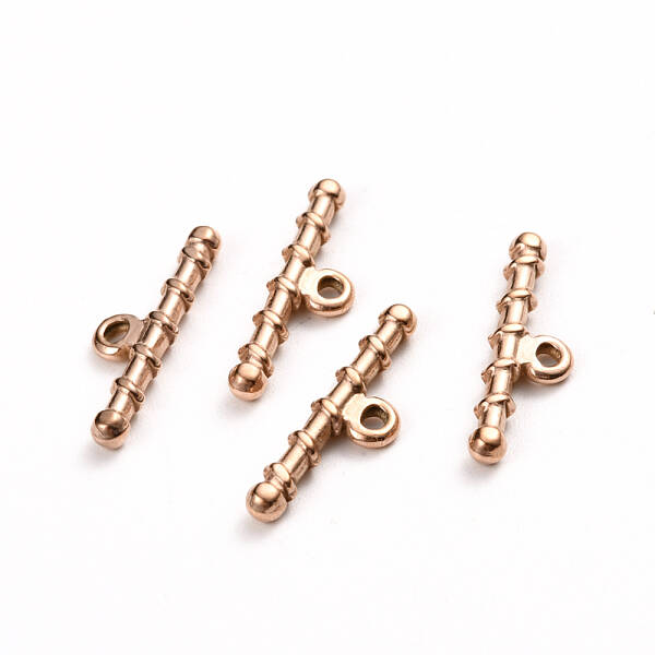Ion Plating(IP) 304 Stainless Steel Toggle Clasps Parts