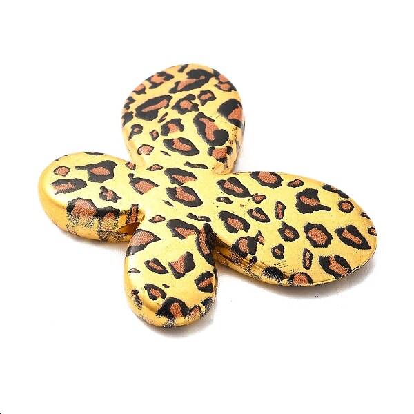 Electroplate & Spay Painted Acrylic Beads