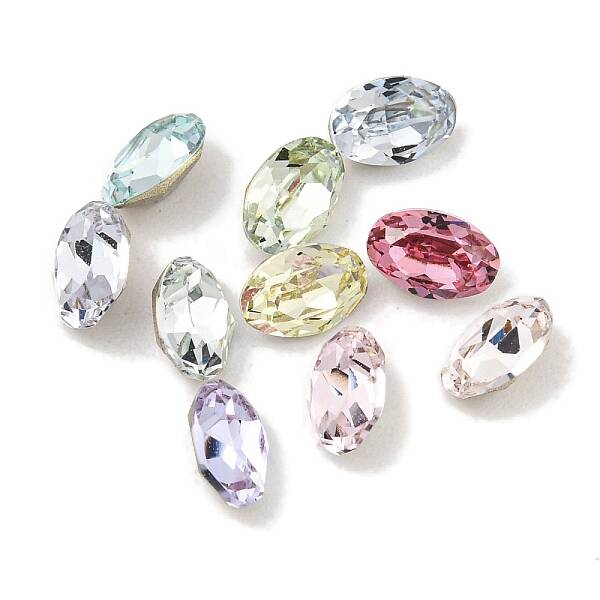 Glass Rhinestone Cabochons