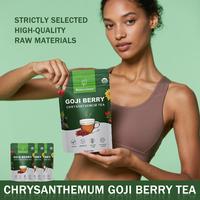 Natuliviance Organic Chrysanthemum Goji Berry Tea  Organic Detox Tea -Herbal Blend with 8 Botanicals for Liver, Kidney & Dige...