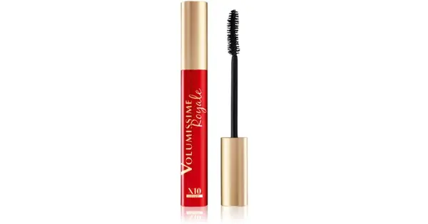 Mascara for 10x more voluminous eyelashes Volumissime Royal 7.9 ml - Shade: Black