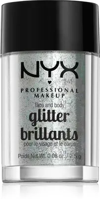 NYX Professional Makeup Glitter Face and Body Glitter Color 07 Ice 2.5 g