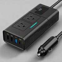 Car Power Inverter, 200W DC 12V to AC 110V Inverter, Car Charger Adapter, Universal Vehicle Electrical Appliances, Car Gad...