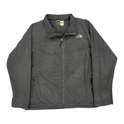 The North Face Fleece Jacket - 2XL Grey Polyester
