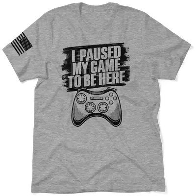 Paused My Game - Safety T-Shirt