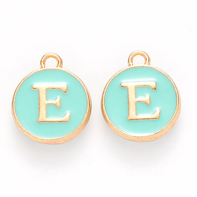 Golden Plated Alloy Enamel Charms