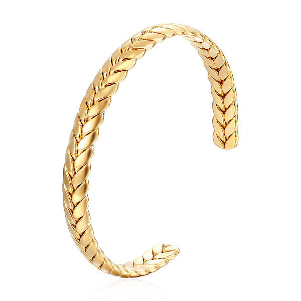 Stainless Steel Cuff Bangles for Women