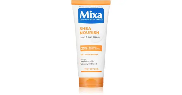 Mixa Crema Mani Nutriente Per Pelli Secche Shea Nourish (Crema Mani E Unghie) 100 Ml