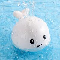 Whale Design Bath Water Sprinkler Toy, Water Spray Toy with Light & Music for Kids, Fun Water Toy