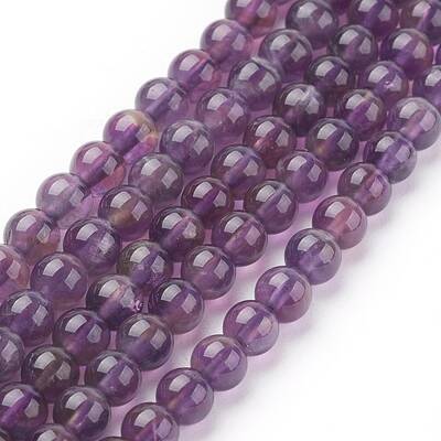 Natural Amethyst Beads Strands