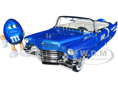 1956 Cadillac Eldorado Convertible Blue Metallic with Cream Interior \