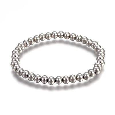 Tarnish Resistant 201 Stainless Steel Stretch Bracelets