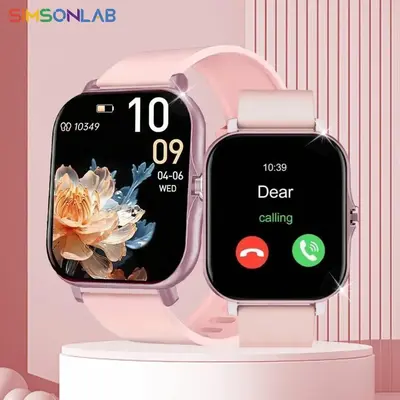 SIMSONLAB Multifunctional Touchscreen Smartwatch, 1 Count Fashionable Digital Watch with Weather Forecast & Music Control Fun...