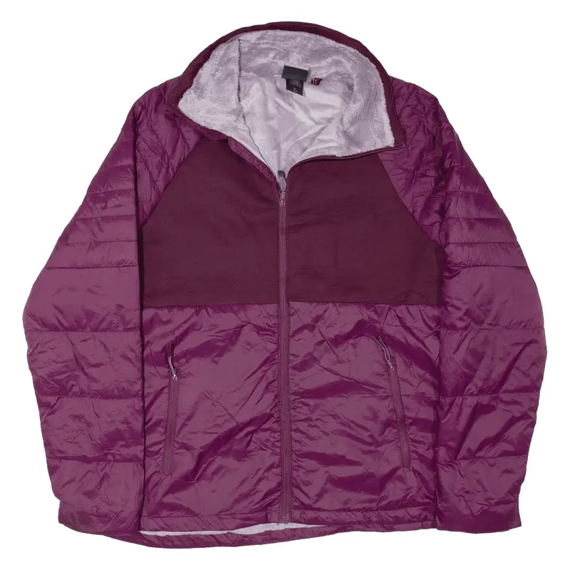CHAMPION Jacket Purple Womens XL