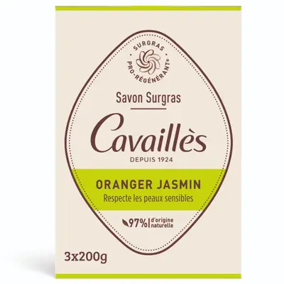 Cavalles Soap Surgras - Orange Jasmine 3x200g