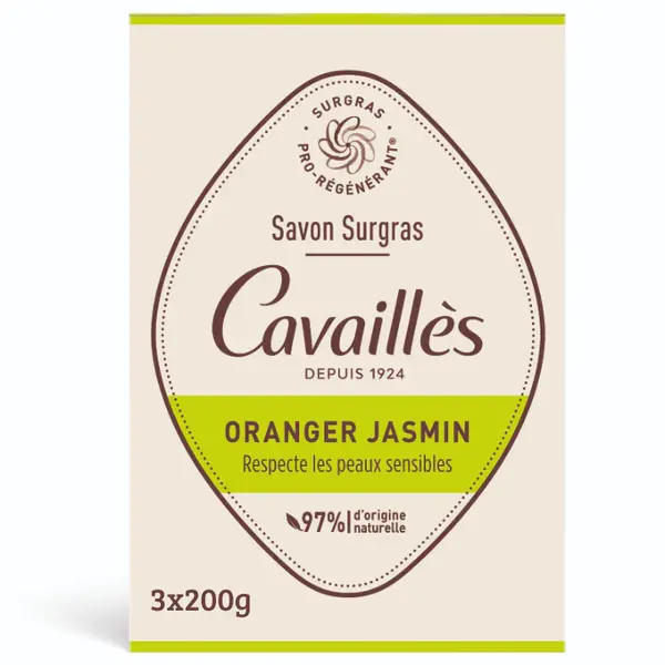 Cavalles Soap Surgras - Orange Jasmine 3x200g