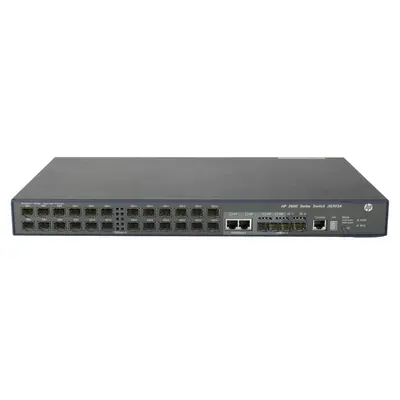 JG303-61101 HP 3600-24-SFP 2-Port + 28-Port SFP Layer 3 Switch