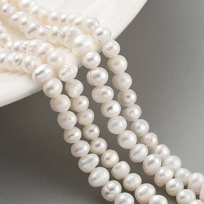 Natural Cultured Freshwater Pearl Beads Strands
