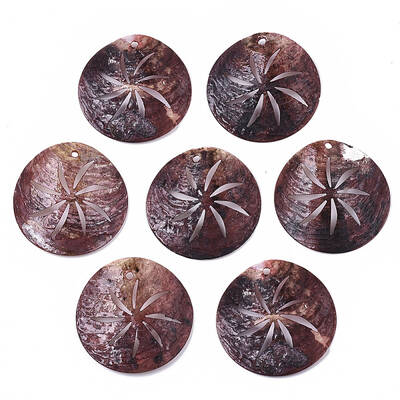 Natural Akoya Shell Pendants